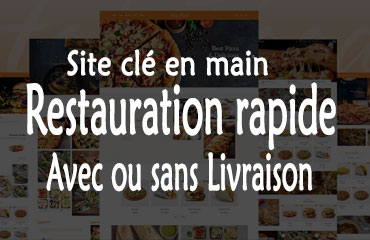 Création de site internet pour restaurant