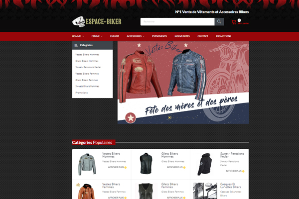 exemples création site internet Ecommerce